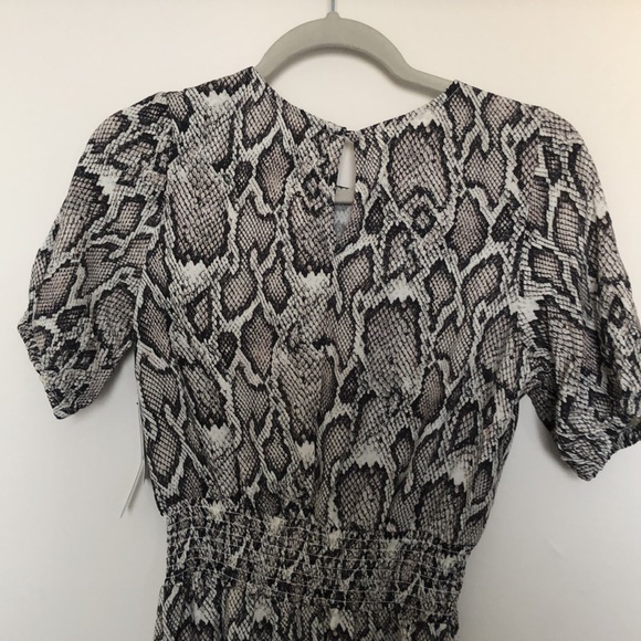 Snake print long maxi dress - Picture 3 of 4